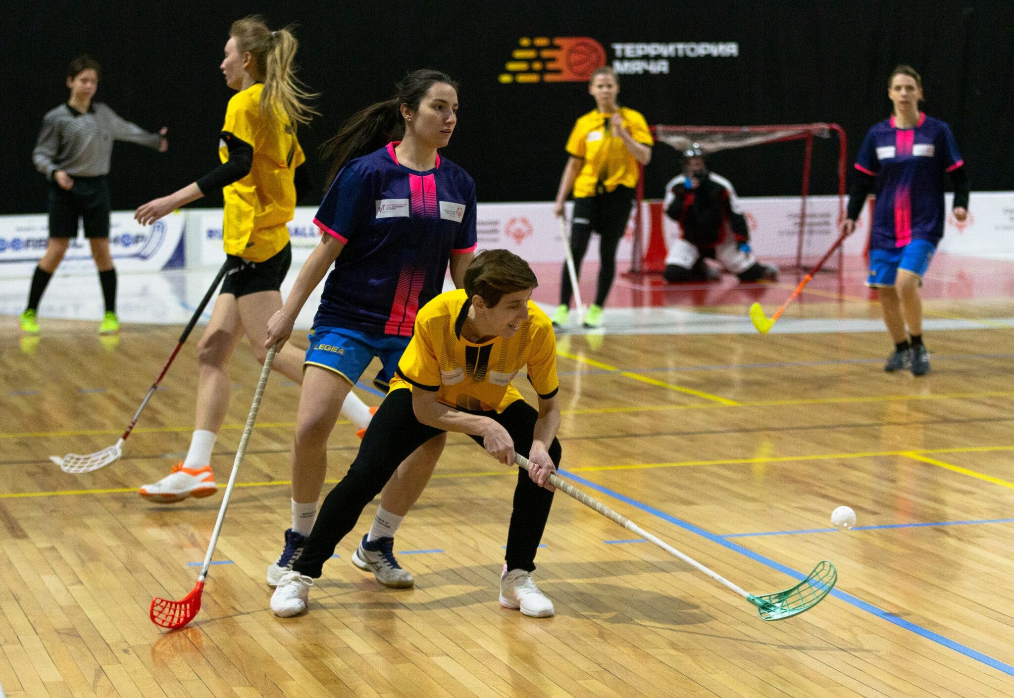 Floorball сбрасывание